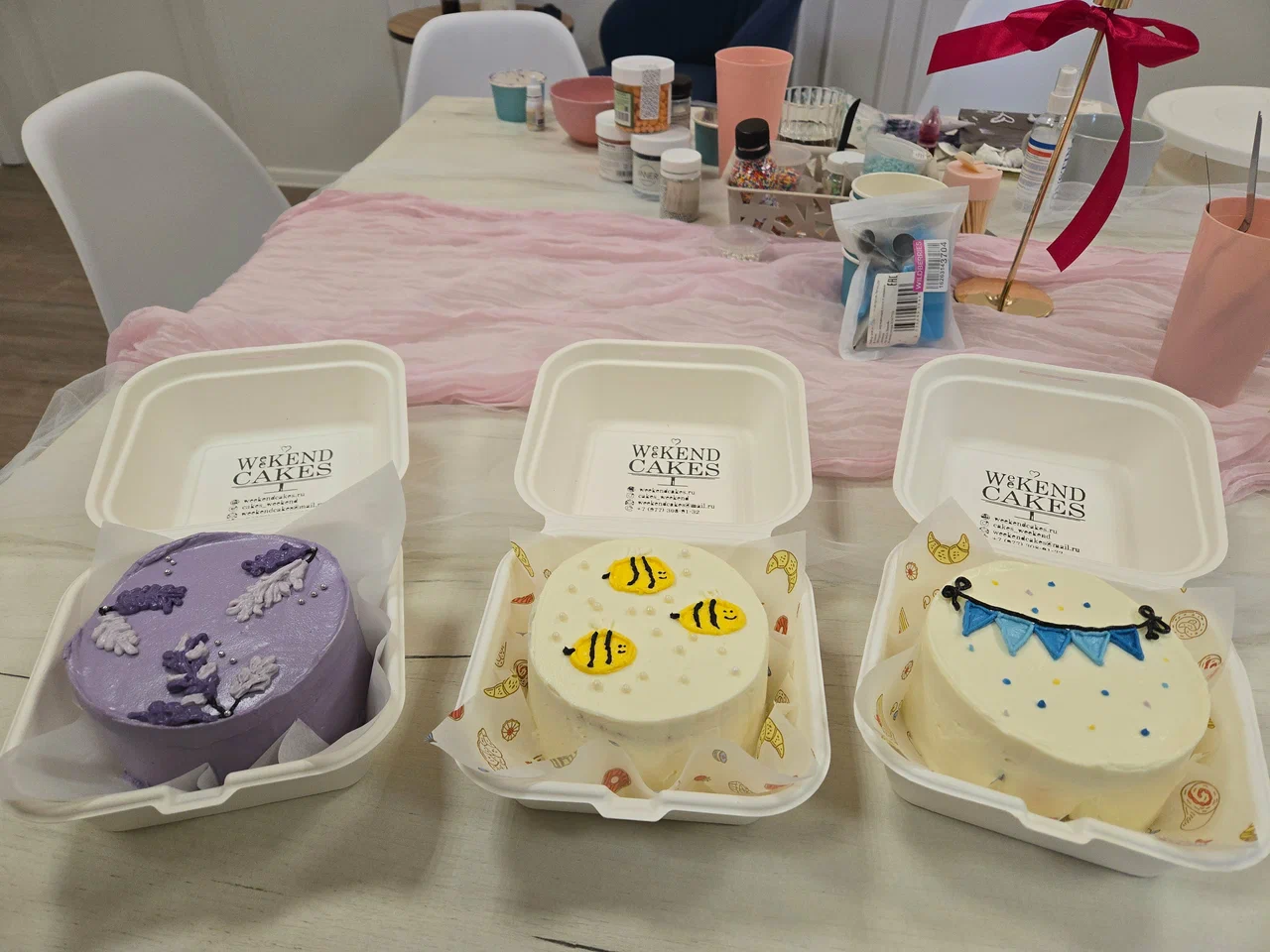Фотография - Кулинарная студия Weekend Cakes бенто-торты