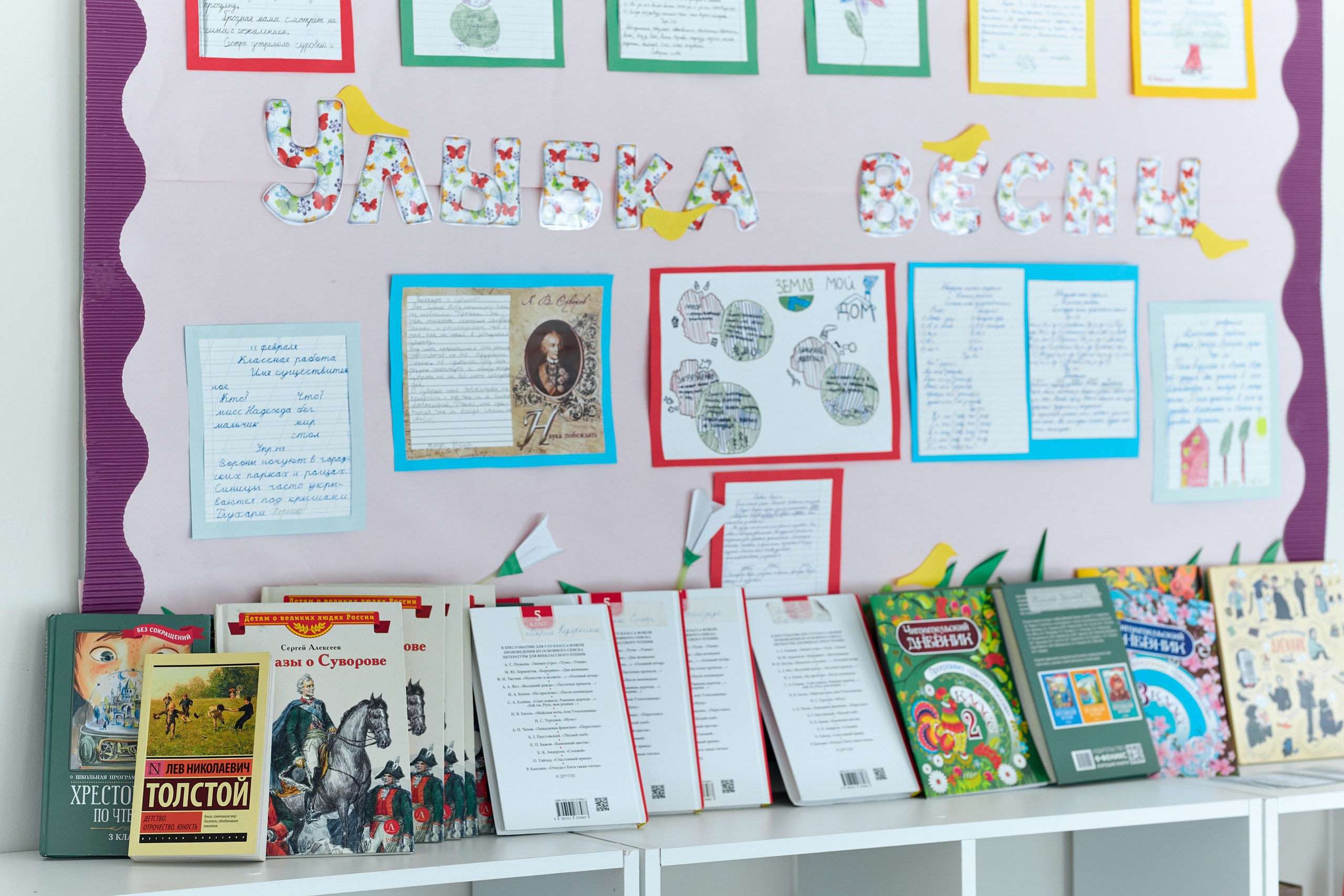 Стена и книги